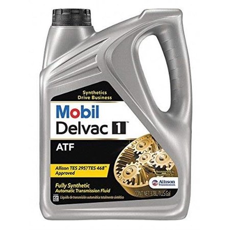 MOBIL Mobil 122062 1 gal Delvac Synthetic Automatic Transmission Fluid M67-122062